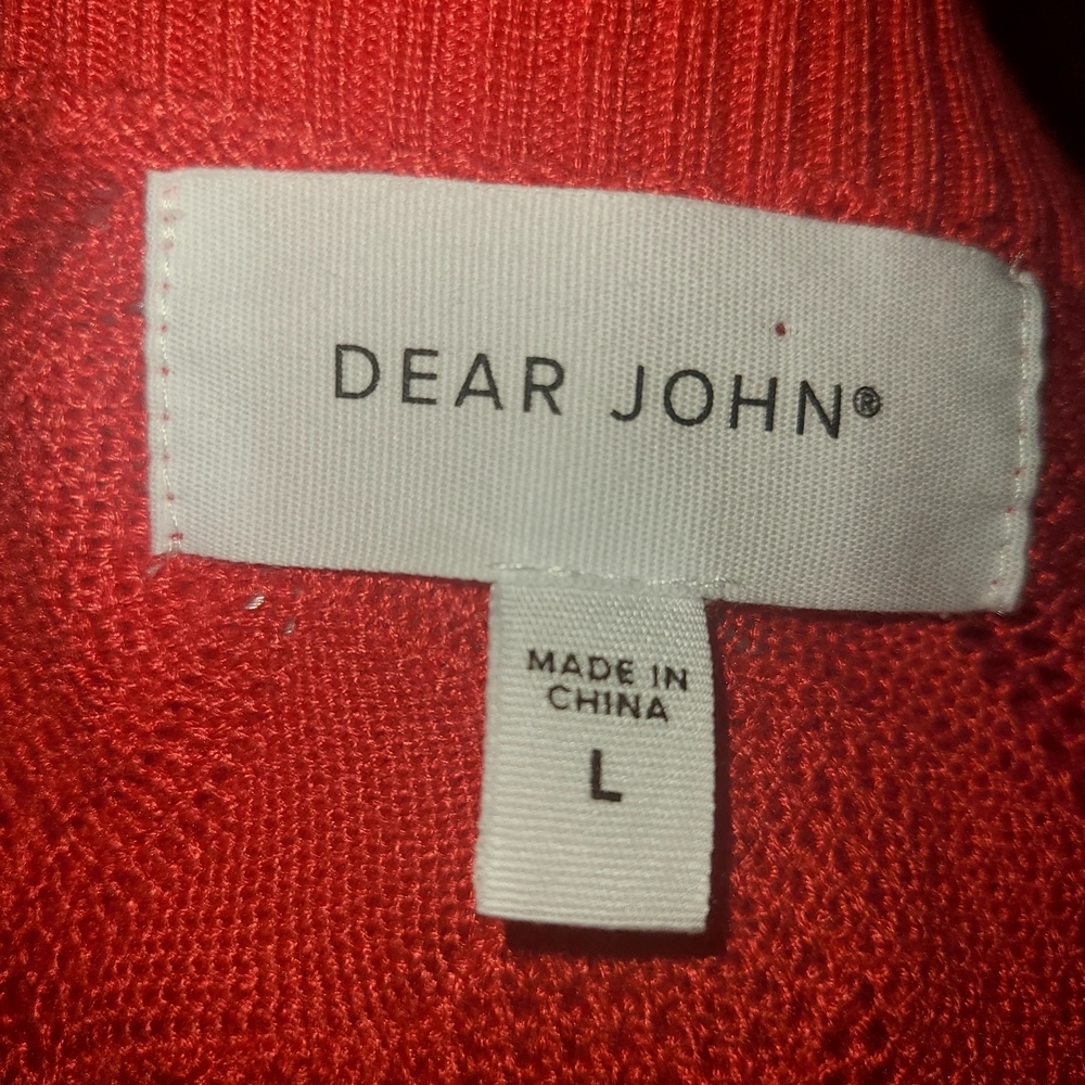 Dear John Dark Pink Lightweight Sweater Chic Top - Picture 8 of 8